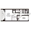 アビタシオンみなみの間取り画像
