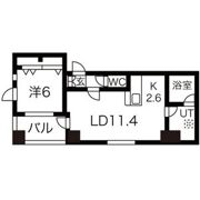 MODENA医大前の間取り画像