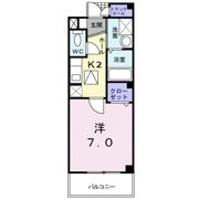 アビタシオン・Mの間取り画像