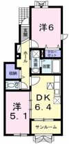 ノースパークベルの間取り画像