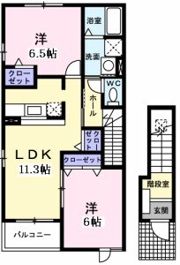 ミューズ グランデAの間取り画像
