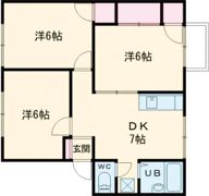 ハイム香龍Dの間取り画像