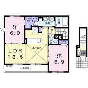トリニティ岩村田 Ⅰの間取り画像