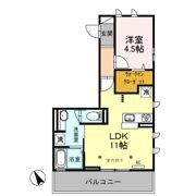 クレア鷹匠町の間取り画像