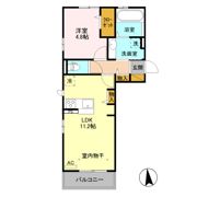 レセンテ ノワの間取り画像