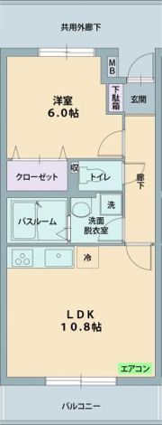 ピエデルモンテ香貫の間取り画像