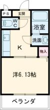 エステ・ラグーナ七番館の間取り画像