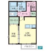 宝積寺M1の間取り画像