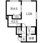 ArrowsⅡの間取り画像