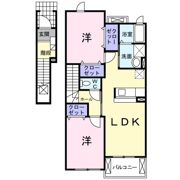 ラポール小川の間取り画像