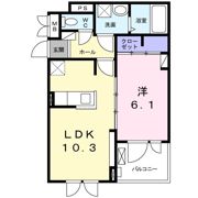 レジデンス キキの間取り画像