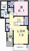 ジュネス青山の間取り画像