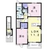 アンソレイユAの間取り画像