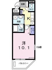 ベルアヴニールの間取り画像