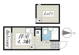 アバンセ祖師谷の間取り画像