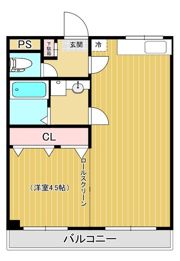 シャルマン谷塚駅前の間取り画像
