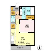 アルヴェアーレⅠの間取り画像
