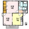 セジュール113 Aの間取り画像