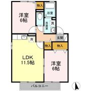 リミエル A棟の間取り画像