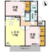 ハートランドウィルモアの間取り画像