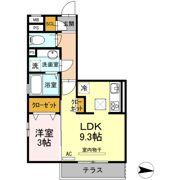 ブランノワール ドゥの間取り画像