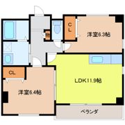 パレス ウエスト ヒルズの間取り画像
