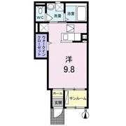 センターヴィレッジⅢの間取り画像