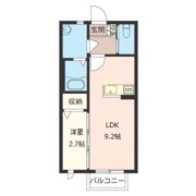 シャインミヤマエ Fの間取り画像