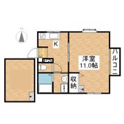 ドルフKの間取り画像