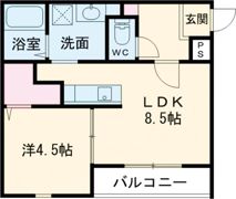 alba LEAF Ⅱの間取り画像