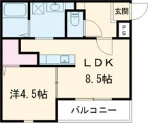 alba LEAF Ⅱの間取り画像