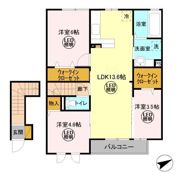 パークドオートム Eの間取り画像