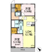 フジヴェール 七番館の間取り画像