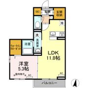 ジュール ラフィネの間取り画像