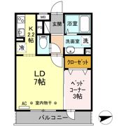 ワイズヴィラ上大岡の間取り画像