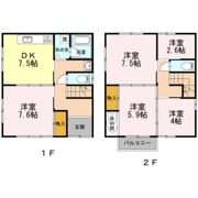 立花町貸家の間取り画像