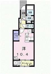 リジョイス にわせの間取り画像