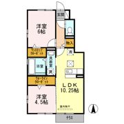 グランメールの間取り画像