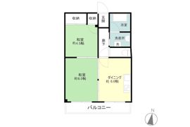 香陵コーポの間取り画像