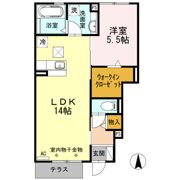 プランドール ヴェールの間取り画像