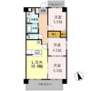 クレスト西添の間取り画像