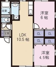 フォルジャトーレ神山の間取り画像