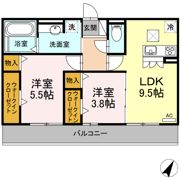 オレンジコートの間取り画像