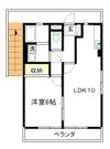 ツアールSの間取り画像