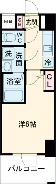 エスリード神戸グランドールの間取り画像