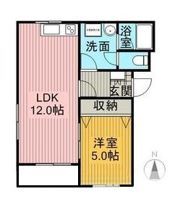 マンションドム沖ノ内の間取り画像