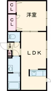 フォンターナSONOの間取り画像