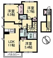 Witch gardenの間取り画像