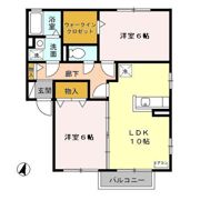 ロワール Ⅰの間取り画像