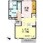 リディアの間取り画像